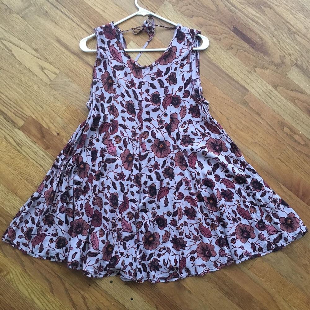 Ecote Floral Swing Dress M
